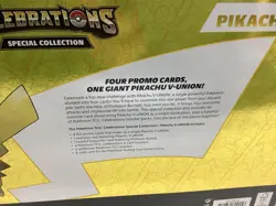Pokemon TCG Celebrations Special Collection Pikachu V-UNION Box Sealed English - Image 5