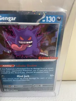 Pokemon Perfect Order Gengar Cosmos Holo GameStop Exclusive 050/088 - Image 2