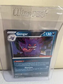 Pokemon Perfect Order Gengar Cosmos Holo GameStop Exclusive 050/088 - Image 3