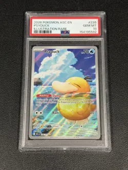 2026 POKEMON ASC EN-ASCENDED HEROES ILLUSTRATION RARE #226 PSYDUCK PSA 10 - Image 1