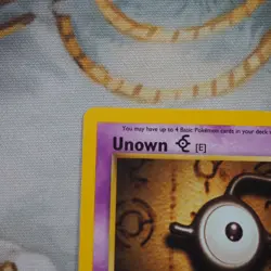 Unown E 67/75 Pokemon Neo Discovery Played Single Card TCG WOTC - Image 5