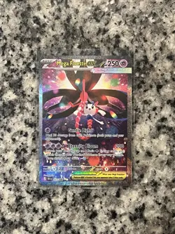 Pokemon TCG Mega Floette EX 117/086 CR1en Rare Full Art Holo English HP250 - Image 3