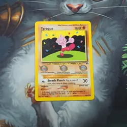 Tyrogue 66/75 Pokemon Neo Discovery Played Single Card TCG WOTC - Image 1