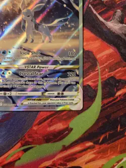Pokemon Glaceon VSTAR GG40/GG70 Crown Zenith Galarian Gallery Full Art Holo NM - Image 4