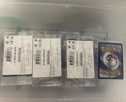Pokemon SEALED Squirtle Pokemon Center Stamped Reverse Holo Promo007/165 LOTx4 - Image 2