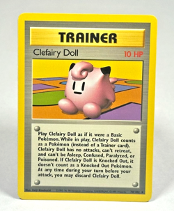 Clefairy Doll - 70/102 Base Set - Pokemon TCG - 1999 - Image 1