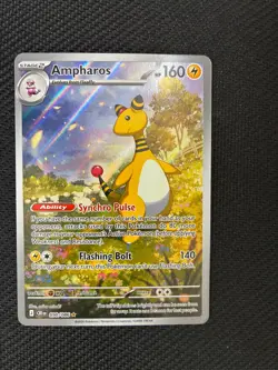 The Pokemon Company Pokemon TCG Ampharos 090/086 CR HP 160 Stage 2 Electric - Image 1