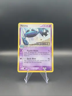 Pokemon TCG | Metang 40/107 • Stamped Reverse Holo | EX Deoxys | NM-VLP - Image 1