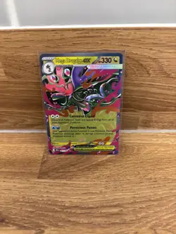 Pokemon TCG Mega Dragalge EX 065/086 Chaos Rising Double Rare NM - Image 1