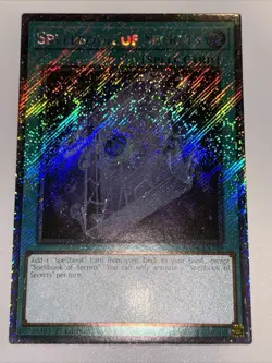 Spellbook of Secrets 1st Edition Platinum Secret Rare RA04-EN189 Yu-Gi-Oh! - Image 1