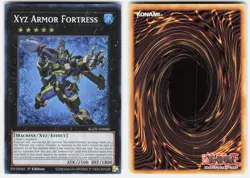 Xyz Armor Fortress AGOV-EN040 Super Rare Age of Overlord Yu-Gi-Oh Near Mint - Image 1