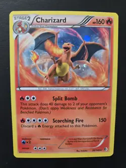 Pokemon TCG Charizard Holo Rare Card Boundaries Crossed 20/149 NM Condition - Image 1