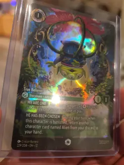 Alien - True Believer 229/204 Enchanted Wilds Unknown Disney Lorcana Card Englis - Image 1