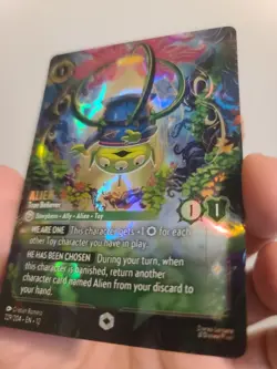 Alien - True Believer 229/204 Enchanted Wilds Unknown Disney Lorcana Card Englis - Image 5