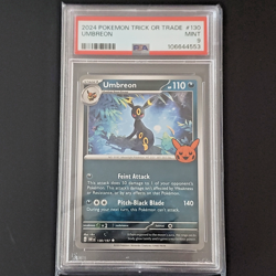 PSA 9 Umbreon 2024 Trick or Trade Halloween Pokemon Card #130 Mint - Image 1