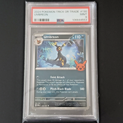 PSA 9 Umbreon 2024 Trick or Trade Halloween Pokemon Card #130 Mint - Image 3