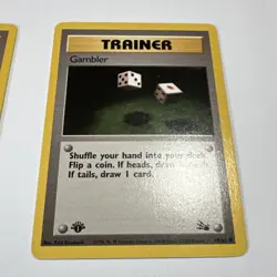 Pokemon TCG assorted 9 card Lot - 1st edition FOSSIL | Base NR MT NO PLAY - Image 5