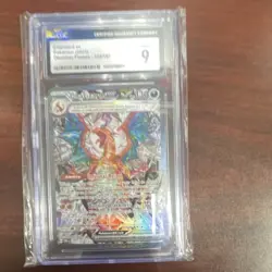 Pokemon Charizard ex 223/197 Obsidian Flames Holo CGC 9 Special Illustration Ra… - Image 1