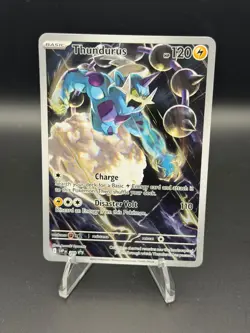 Thundurus 209 Holo Promo Scarlet & Violet Promo Pokemon Near Mint - Image 1