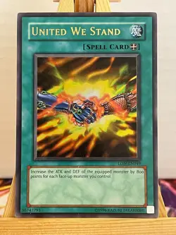 Gemeinsam Sind Wir Stark LON-EN049 Ultra Rare Englisch VG YUGIOH - Image 1