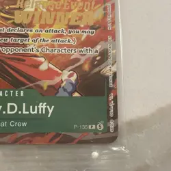 One Piece Monkey D Luffy OP-135 Release Event Winner - Image 2