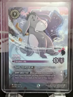 Disney Lorcana - Winterspell: Eeyore - In the Way (Enchanted) 226/204 - Image 2