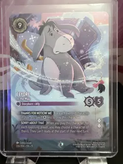 Disney Lorcana - Winterspell: Eeyore - In the Way (Enchanted) 226/204 - Image 3