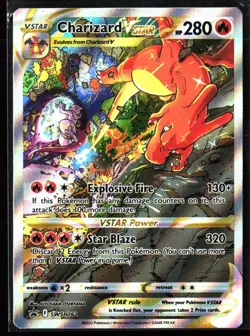 Pokemon Charizard VSTAR SWSH262 Promo Full Art Holo 280 HP English Card - Image 1