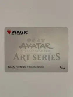 Koh, the Face Stealer Art Card [Avatar: The Last Airbender Art Series] MTG - Image 2