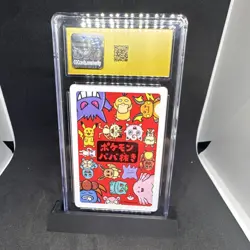Pokemon Gengar Old Maid CGC Pristine 10 Pokemon Playing Cards 2019 Japanese - Image 2