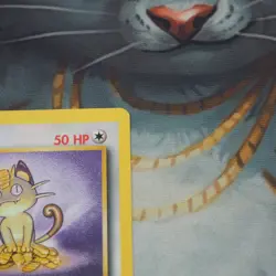 Meowth 1st Edition 56/64 Pokemon Jungle Played Single Card WOTC 1999 TCG - Image 4