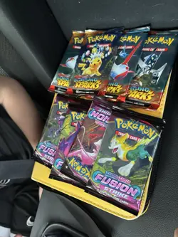 The Pokemon Company Pokemon TCG Fusion Strike Booster Packs Lot 7 (10 Cards) EN - Image 1