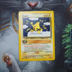 Elekid Rare 22/111 Pokemon Neo Genesis Played Single Card TCG WOTC - Image 1