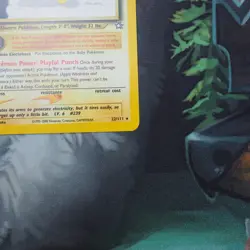 Elekid Rare 22/111 Pokemon Neo Genesis Played Single Card TCG WOTC - Image 3