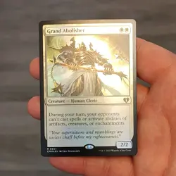 Wizards of the Coast Grand Abolisher Commander Masters Rare Foil 0027 - Image 1