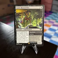 MTG Grave Researcher Creature Secrets of Strixhaven 0085 Rare Regular ENG NM - Image 1