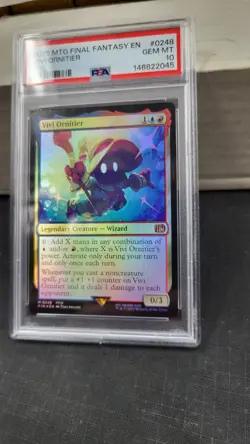 2025 VIVI ORNITIER FOIL MAGIC GATHERING FINAL FANTASY PSA 10 GEM MINT #0248 - Image 3