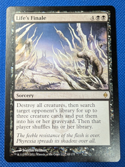 Life's Finale, New Phyrexia, Magic the Gathering, MTG - Image 1