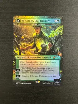 Recyclops, Eco-friendly (Garruk Relentless) 2169 SLD Borderless Foil - Image 1