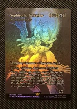 Sephiroth, the Savior - Atraxa, Grand Unifier (Showcase) Final Fantasy: Foil - Image 1