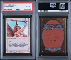 MTG Alpha Serra Angel - PSA 6 - Image 3