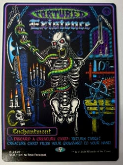 Tortured Existence - Rare - MTG Dungeons & Dragons Secret Lair - NM 2507 - Image 1