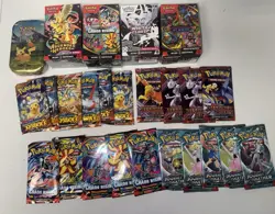 Pokemon Card Packs & Booster Box Lot Sealed TCG Ascended Heroes (25 Items) - Image 1