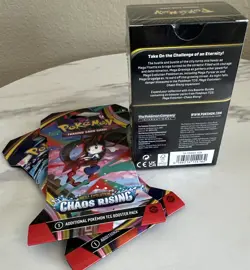 Pokemon TCG Mega Evolution Chaos Rising Booster Bundle 6 Packs EN. 2 bonus - Image 2