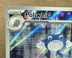 2023 Scarlet & Violet - 151 Poliwhirl 176/165 Illustration Rare Holo - Image 3