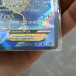 Blastoise EX 142/146 XY Full Art Holo Ultra Rare English 2014 Pokemon TCG - Image 4