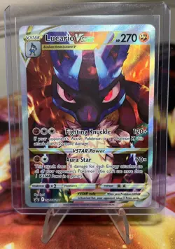 Pokemon TCG Crown Zenith - Lucario VSTAR #BlackStarPromo #SWSH291 - NM/MINT - Image 1