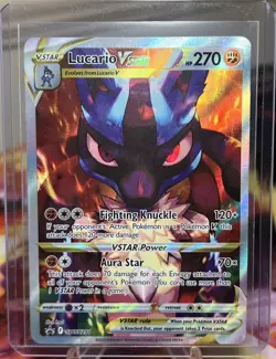 Pokemon TCG Crown Zenith - Lucario VSTAR #BlackStarPromo #SWSH291 - NM/MINT - Image 2