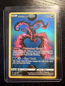 GALARIAN MOLTRES BLACK STAR PROMO SWSH284 CROWN ZENITH 2023 POKEMON TCG - Image 1
