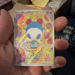 Nintendo Marill Full Art Illustration Rare Holo 232/217 70 HP Basic 2023 - Image 1